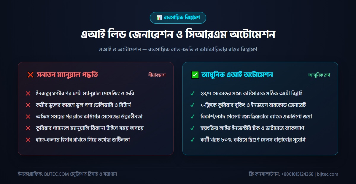 এআই লিড জেনারেশন - বাস্তবায়ন ও ফলাফল বিশ্লেষণ