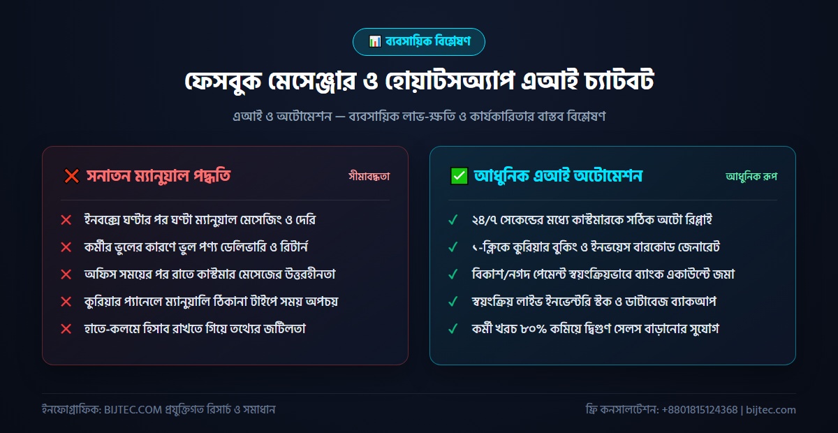 হোয়াটসঅ্যাপ এআই চ্যাটবট - বাস্তবায়ন ও ফলাফল বিশ্লেষণ